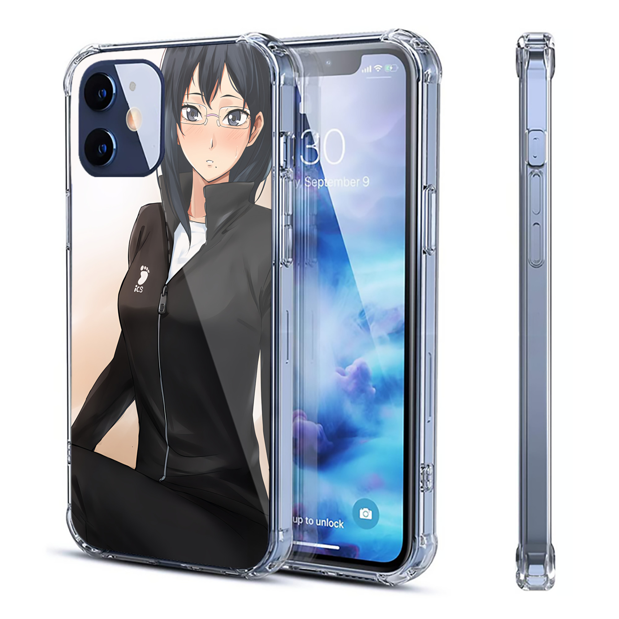 （画像用） ハイキュー!! Haikyu!! 【iPhone 12シリーズ対応】透明スマホケース（クリアソフトケース）
